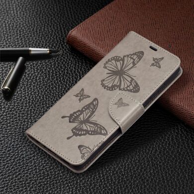 Чехол UniCase Butterfly Pattern для Samsung Galaxy A72 (А725) - Grey