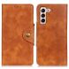 Чехол UniCase Vintage Wallet для Samsung Galaxy S22 - Brown. Фото 2 из 11