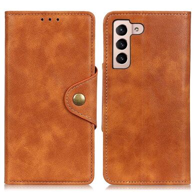 Чехол UniCase Vintage Wallet для Samsung Galaxy S22 - Brown