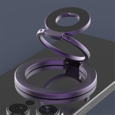 Кольцо-держатель Deexe Magnetic Ring - Purple