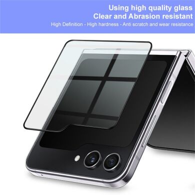 Комплект защитных стекол IMAK Tempered Glass set для Samsung Galaxy Flip 6 - Black