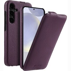 Шкіряний чохол MELKCO Jacka Type для Samsung Galaxy S26 (S942) - Purple
