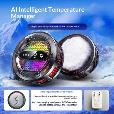 Кулер-вентилятор для смартфона Reframe K31 Magnetic AI Cooler - Black