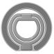 Магнітне кільце-тримач LEREACH LRFP-04 - Titanium Silver