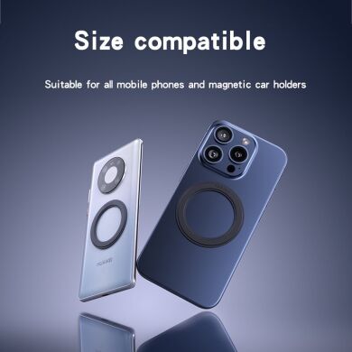 Магнітне кільце YESIDO C208 Magnetic - Black