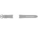 Оригинальный кожаный ремешок Hybrid Band (Size M/L) для Samsung Galaxy Watch 4 / 4 Classic / 5 / 5 Pro / 6 / 6 Classic (ET-SHR89LSEGRU) - Silver. Фото 3 из 4