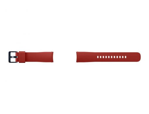 Оригінальний ремінець Silicon Strap для Samsung Galaxy Watch 42mm / Watch 3 41mm (ET-YSU81MREGRU) - Red