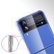 Пластикова накладка Deexe Crystall Shell для Samsung Galaxy Flip 3 - Transparent