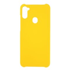 Пластиковий чохол Deexe Hard Shell для Samsung Galaxy A11 (A115) - Yellow