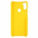 Пластиковый чехол Deexe Hard Shell для Samsung Galaxy A11 (A115) - Yellow. Фото 3 из 5