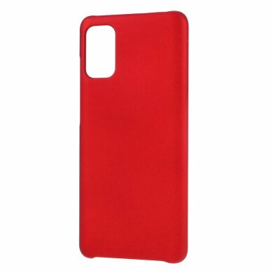 Пластиковый чехол Deexe Hard Shell для Samsung Galaxy A41 (A415) - Red
