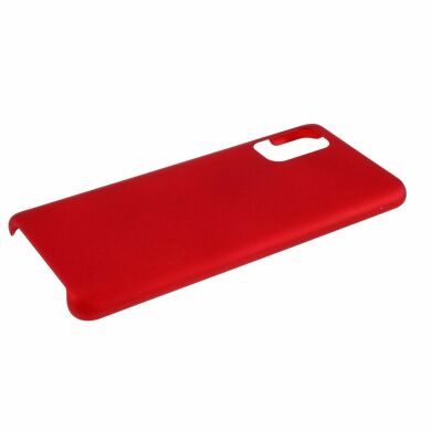 Пластиковый чехол Deexe Hard Shell для Samsung Galaxy A41 (A415) - Red