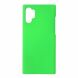 Пластиковый чехол Deexe Hard Shell для Samsung Galaxy Note 10+ (N975) - Green. Фото 1 из 3