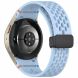 Ремешок Deexe Astra Strap для Samsung Galaxy Watch 4 / 4 Classic / 5 / 5 Pro / 6 / 6 Classic / 7 / FE - Baby Blue. Фото 1 из 7