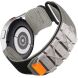 Ремешок Deexe Military для часов с шириной крепления 20мм - White / Grey. Фото 1 из 8