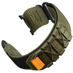 Ремешок Deexe Military для Samsung Galaxy Watch 8 (40/44mm) / 8 Classic - Army Green