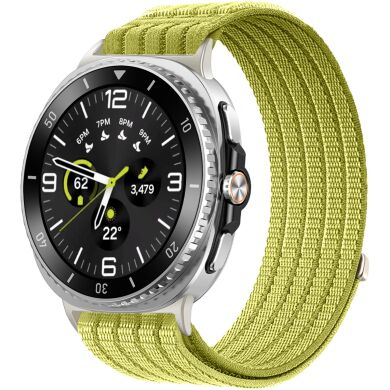 Ремешок Deexe Soft Weave для Samsung Galaxy Watch 8 (40/44mm) / 8 Classic - Light Green