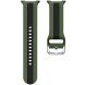 Ремешок Deexe Sport Strap для Samsung Galaxy Watch 8 (40/44mm) / 8 Classic - Army Green / Black. Фото 5 из 6