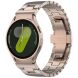 Ремінець Deexe Stainless Steel QuickFit для Samsung Galaxy Watch 4 / 5 / 6 / 7 / FE (40mm) - Rose Gold