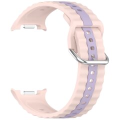 Ремешок Reframe Vertical Strip для Samsung Galaxy Watch 8 (40/44mm) / 8 Classic / Ultra (2025) - Pink / Purple