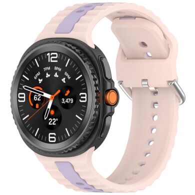 Ремешок Reframe Vertical Strip для Samsung Galaxy Watch 8 (40/44mm) / 8 Classic / Ultra (2025) - Pink / Purple