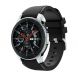 Ремешок UniCase Twill Texture для Samsung Galaxy Watch 46mm / Watch 3 45mm / Gear S3 - Black. Фото 1 из 6