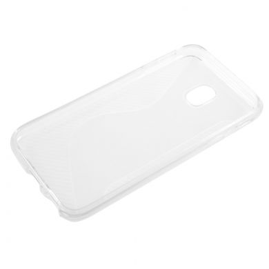 Силіконовий чохол Deexe S Line для Samsung Galaxy J3 2017 (J330), Прозорий
