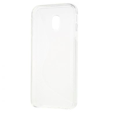 Силіконовий чохол Deexe S Line для Samsung Galaxy J3 2017 (J330), Прозорий