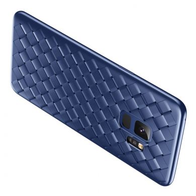 Силіконовий чохол BASEUS Woven Texture для Samsung Galaxy S9 (G960) - Blue