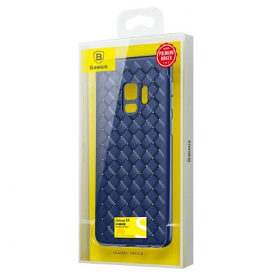 Силіконовий чохол BASEUS Woven Texture для Samsung Galaxy S9 (G960) - Blue