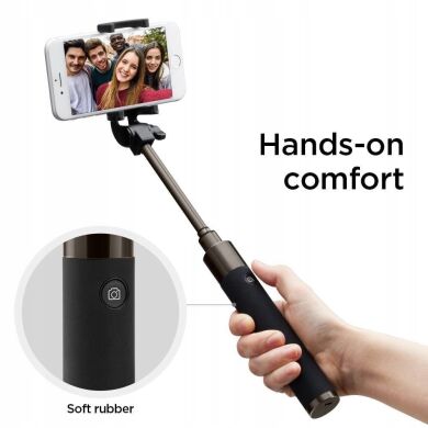Селфи-монопод Spigen (SGP) S530W Wireless Selfie Stick - Black