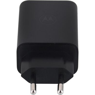 Мережевий зарядний пристрій Motorola TurboPower 30W + кабель Type-C to Type-C (SJMC302) - Black