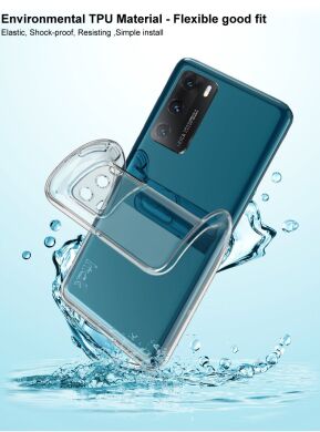 Силіконовий (TPU) чохол IMAK UX-5 Series для Samsung Galaxy S21 - Transparent