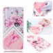 Силіконовий чохол UniCase 3D Diamond Pattern для Samsung Galaxy A7 2018 (A750) - Pink Flower and Marble Pattern