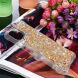 Силиконовый (TPU) чехол Deexe Liquid Glitter для Samsung Galaxy A22 (A225) / M22 (M225) - Diamond Gold Hearts. Фото 5 из 7
