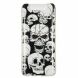 Силіконовий (TPU) чохол Deexe LumiCase для Samsung Galaxy A80 (A805) - Skulls