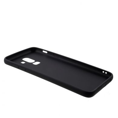 Силиконовый (TPU) чехол Deexe Matte Case для Samsung Galaxy J8 2018 (J810) - Black