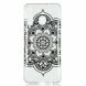 Силіконовий (TPU) чохол Deexe Pretty Glossy для Samsung Galaxy A50 (A505) - Henna Flower