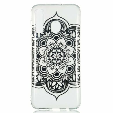 Силіконовий (TPU) чохол Deexe Pretty Glossy для Samsung Galaxy A50 (A505) - Henna Flower