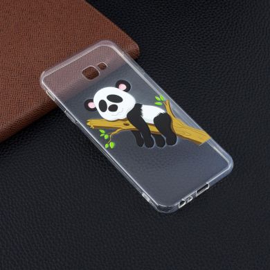 Силіконовий (TPU) чохол Deexe Pretty Things для Samsung Galaxy J4+ (J415) - Panda Climbing Tree