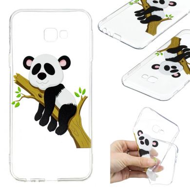 Силіконовий (TPU) чохол Deexe Pretty Things для Samsung Galaxy J4+ (J415) - Panda Climbing Tree