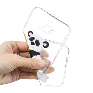 Силіконовий (TPU) чохол Deexe Pretty Things для Samsung Galaxy J4+ (J415) - Panda Climbing Tree