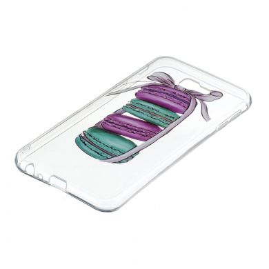 Силіконовий (TPU) чохол Deexe Pretty Glossy для Samsung Galaxy J4+ (J415) - Macaroon