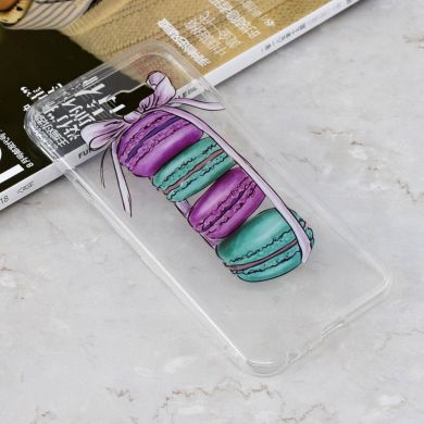 Силіконовий (TPU) чохол Deexe Pretty Glossy для Samsung Galaxy J4+ (J415) - Macaroon