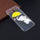 Силиконовый (TPU) чехол Deexe Pretty Glossy для Samsung Galaxy J6+ (J610) - Elephant Holding an Umbrella. Фото 6 из 7