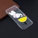Силіконовий (TPU) чохол Deexe Pretty Glossy для Samsung Galaxy J6+ (J610) - Elephant Holding an Umbrella
