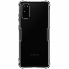 Силиконовый (TPU) чехол NILLKIN Nature Max для Samsung Galaxy S20 (G980) - Grey