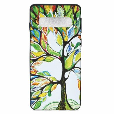 Силіконовий (TPU) чохол UniCase Color Style для Samsung Galaxy S10 (G973), Colorized Tree