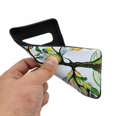 Силіконовий (TPU) чохол UniCase Color Style для Samsung Galaxy S10 (G973), Colorized Tree