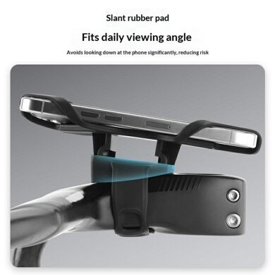 Велосипедний тримач WEST BIKING Silicone Bike Mount - Black